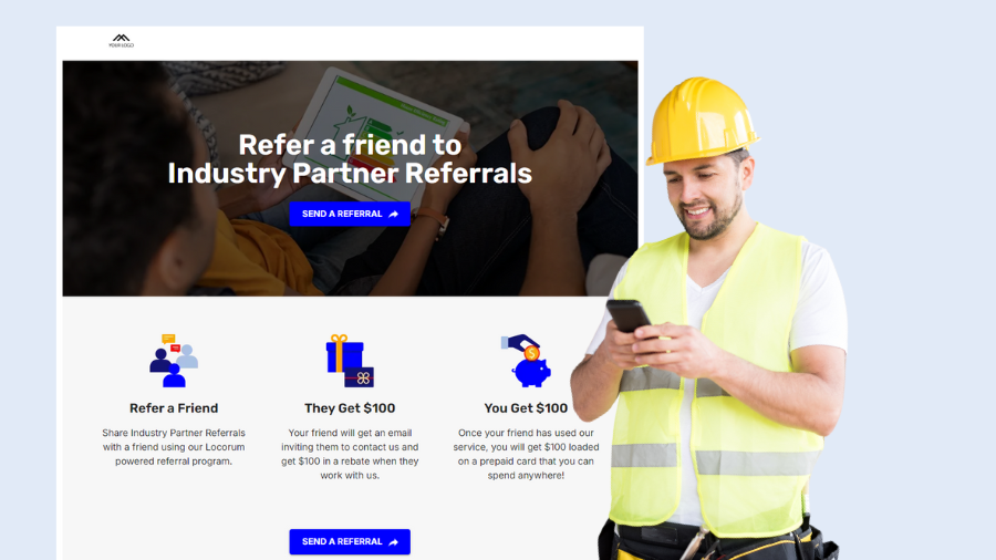 Industry partner referral program