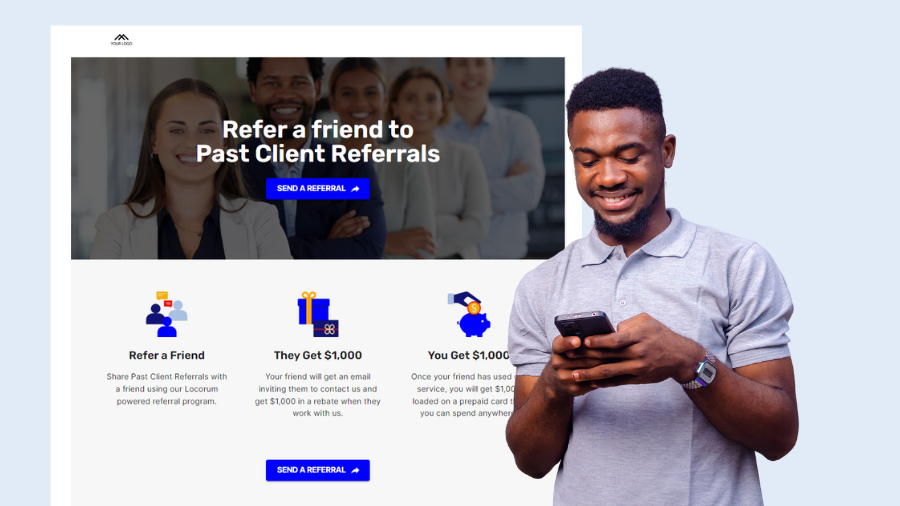 Past client referral program